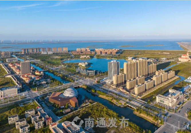 田家炳中学通州湾分校即将启用