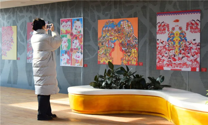 “新生活·新风尚·新年画”美术创作展示活动春节期间展出