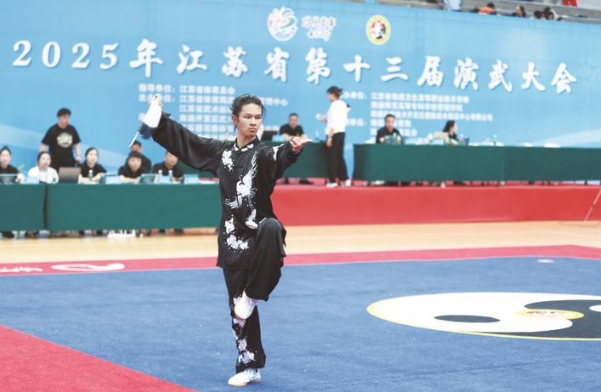 江苏省第十三届演武大会在通举行