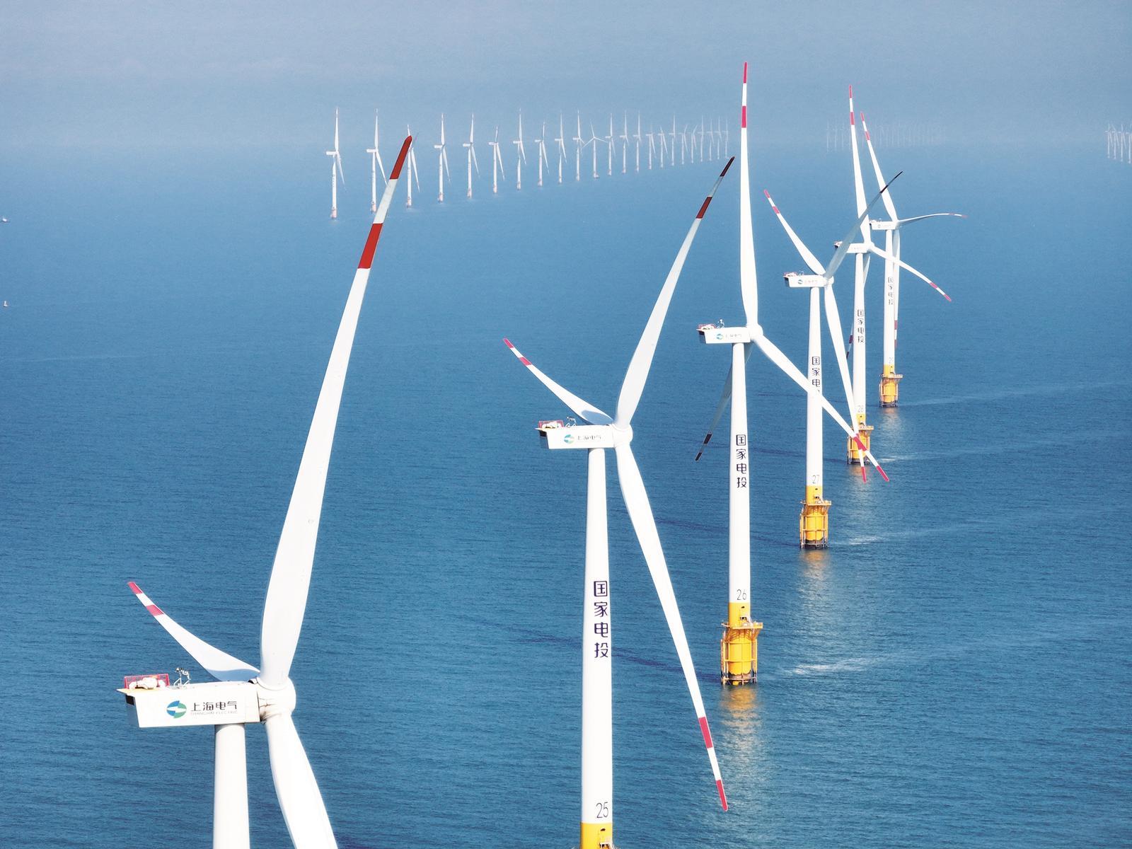 南通新能源公司如东H7海上风电项目传喜讯